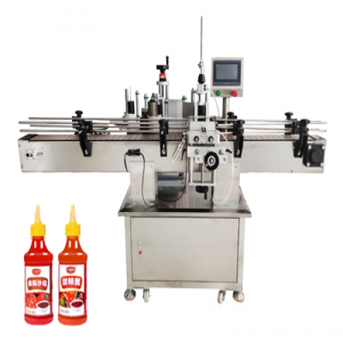 番茄醬瓶子貼標(biāo)機(jī)